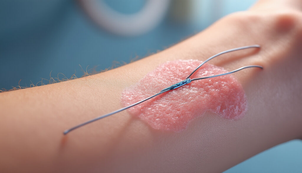 découvrez pourquoi un fil résorbable peut rester sous la peau, les risques associés et les solutions possibles pour assurer une bonne cicatrisation.