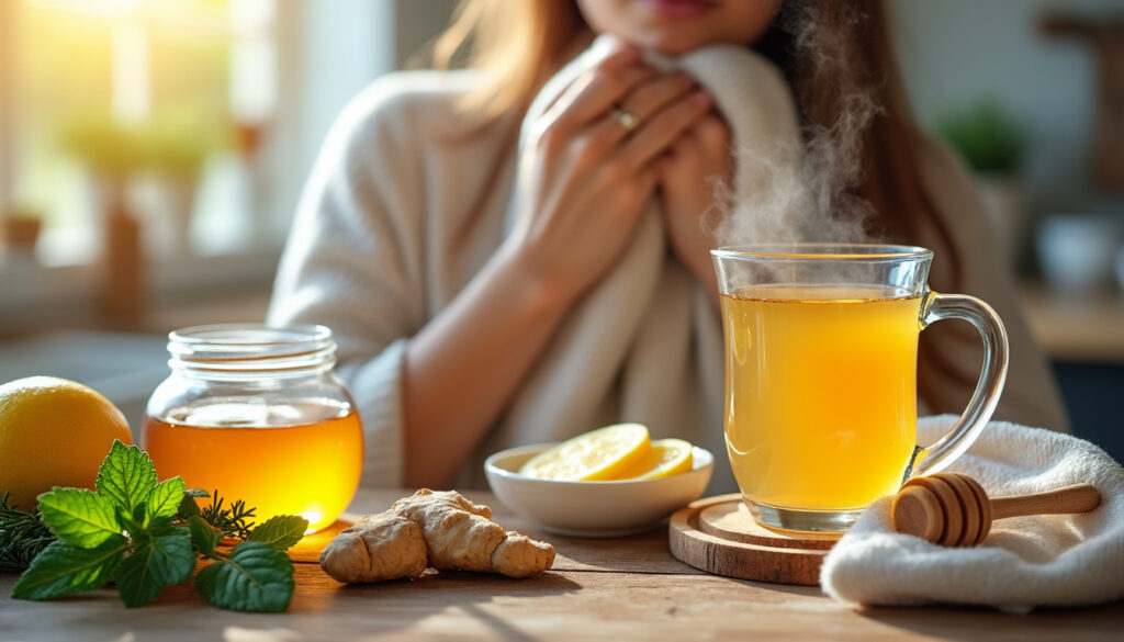 découvrez des astuces rapides et naturelles pour arrêter de tousser en seulement 5 minutes et retrouver votre confort respiratoire facilement.