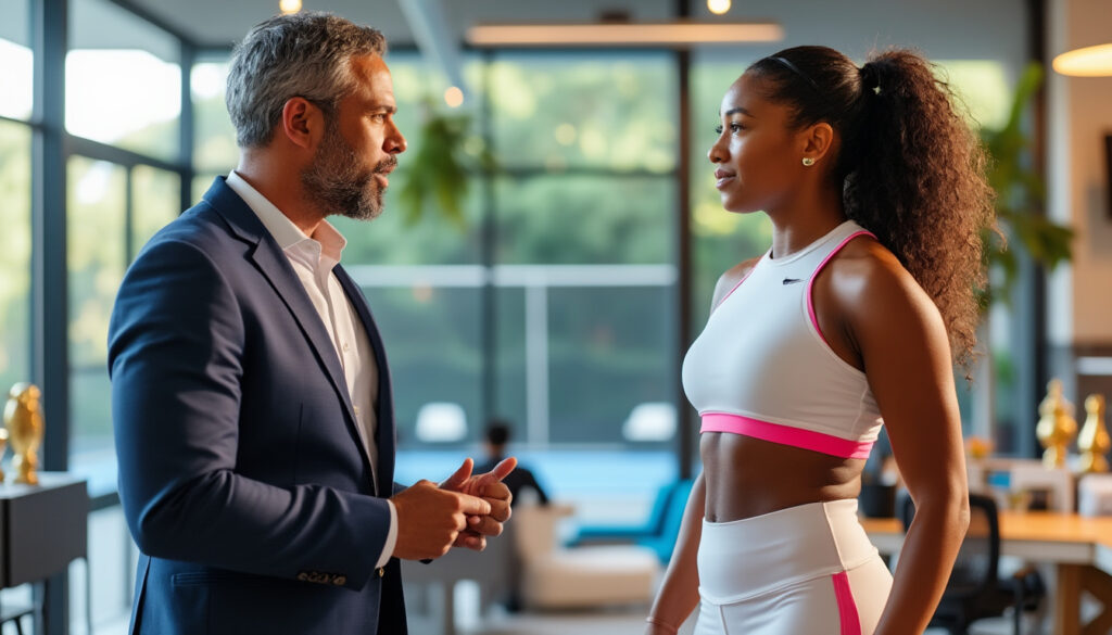 découvrez la biographie de leonard françois et son influence déterminante dans la carrière de la championne de tennis naomi osaka.