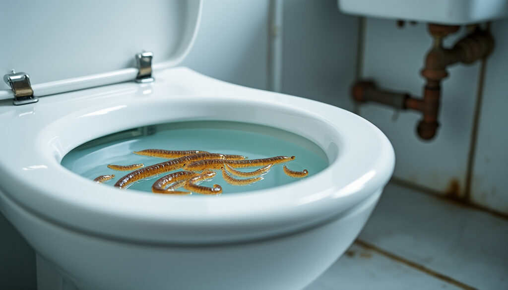 découvrez les causes des vers dans les toilettes, les dangers associés et des solutions efficaces pour les éliminer rapidement et prévenir leur retour.