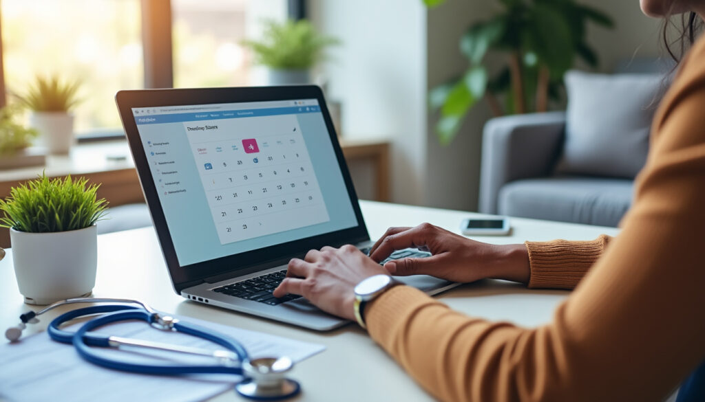 prenez rendez-vous avec des professionnels de santé en ligne 24h/24 grâce à clickdoc, votre plateforme facile et rapide pour organiser vos consultations médicales.