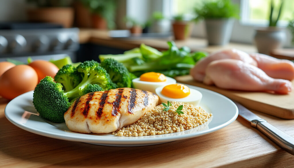 découvrez une recette riche en protéines, idéale pour la musculation, facile et rapide à préparer pour booster vos performances.