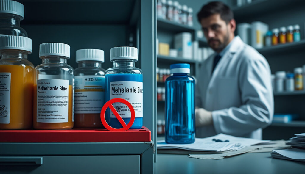 découvrez pourquoi le bleu de méthylène est interdit en pharmacie, les risques liés à son usage et les réglementations en vigueur pour assurer la sécurité des patients.